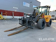 Hjullastare Volvo L35B PRO med hydrauliska pallgafflar