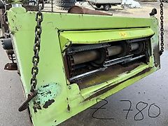 Claas Lexion 750 gebrauchter Einzugschacht, Schrägförderer aus Brandmaschine