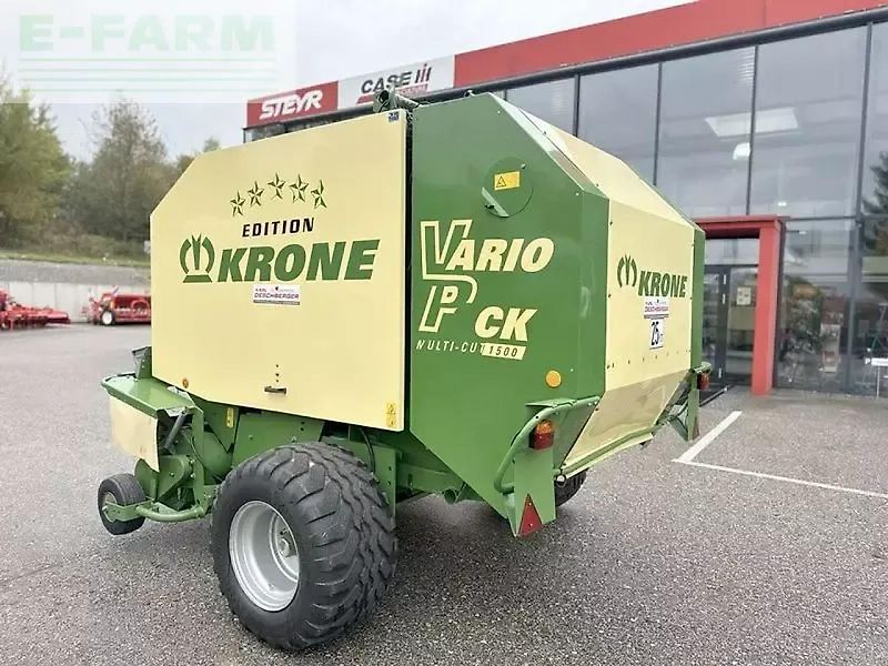 Krone vario pack 1500 multi cut rundballenpresse