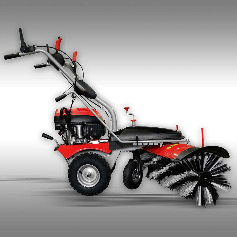 Jansen Kehrmaschine Jansen MKB-500E inkl. Schneeschild+Behälter+E-Starter