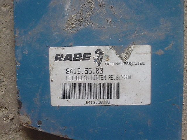 Rabe Leitblech hinten
