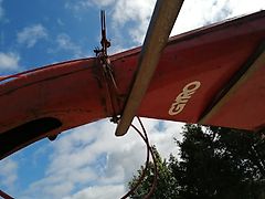 Taarup Gyro Häckselturm für 145cm Grashäcksler mit Bowdenzugverstellung zur Drehung des Turms&des Auswurfkrümmers kein JF Taarup Claas Krone Mengle New Holland Fendt