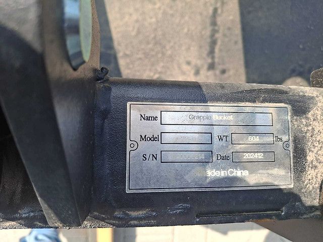 Rhino-cross 72 inch grapple Bucket