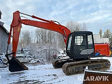 Grävmaskin Zaxis 110 med tandskopa