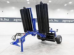 DALBO MaxiCut 600 61 cm roller, 90 knives, 5,8 m wide, hydraulic folding frame, Made in Denmark