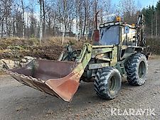 Grävlastare Hymas H52 + Vikplog & Tiltrotator