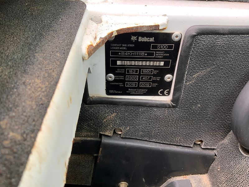 Bobcat S100 Skid Steer loader (ST23943)