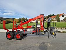 Krpan GP 8 DF GD 6,6 K Rückewagen Auflaufbremse Hydraulische Bremse Eigenölversorgung