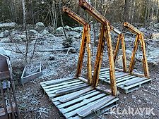 Pallgafflar till kran 4 st