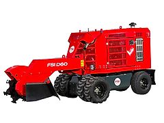 FSI D60 Stubbenfräse /Wurzelfräse /Stockfräse mit Dieselmotor und Funkbedienung