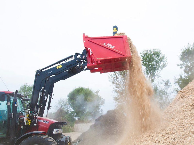 Fliegl Abschiebeschaufel Euro Aufnahme Dreipunkt