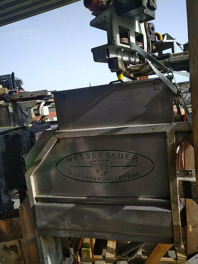 Futterschieber,Wasserbauer, Butler Silber,Silver, Gebraucht