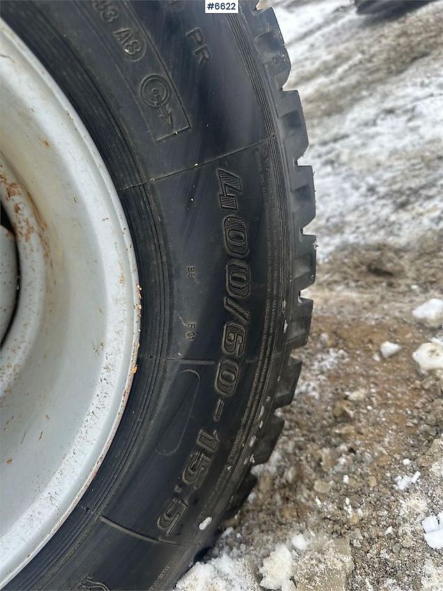 Krone KR 125 m/ PTO aksling