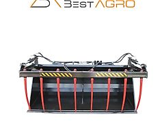 Bestagro Krokodilschaufel Mist- Greifschaufel 1,2m 1,4m 1,5m 1,8m 2,0m 2,2m 2,4m - Beste Qualität !!!
