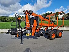 MTM 10T 9,20m Kran Auflaufbremse Hydraulische Bremse Doppelrohrrahmen