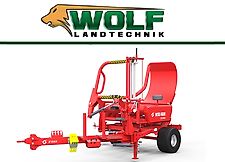 Metal-fach Z593 Ballenwickler Rundballenwickler mit Frontlader NEU