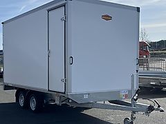 Böckmann Hochlader Koffer Anhänger KH 4121/27 F mit Rampe und Tür
