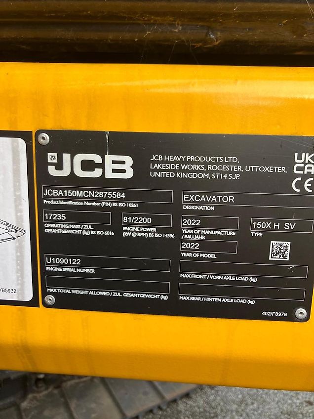 JCB 150X HD