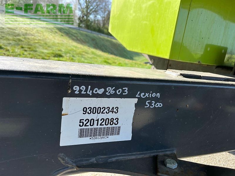 Claas lexion 5300