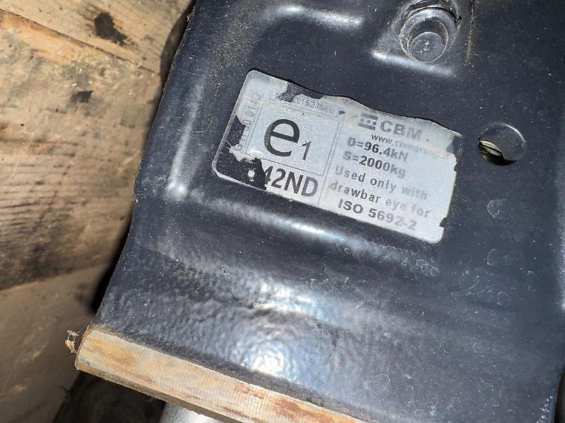 CBM Automatikzugmaul GTF 30014D, 31,5 cm Schlittenbreite, 2t