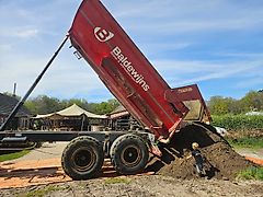 Record D23 grondkar kipper dumper zandkipper halfpipe Krampe BE-papieren