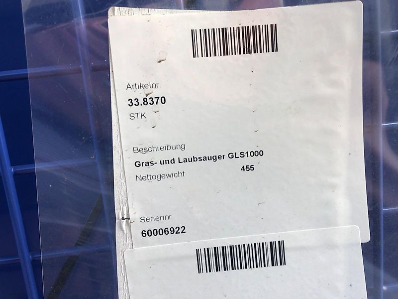 Iseki Iseki GLS 1000 für Iseki SF 3XX * Hochentleerung * UNBENUTZT