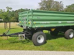 Brantner Z 8045 XXL -- 8-to-Zwei-Achs-3-Seiten-Kipper - NEU - 12.5er Breitreifen - KTL- u. Pulverbeschichtet - 40 km/h - zwei BremsAchsen ... auf Wunsch mit 500er Breitreifen g.Mp.