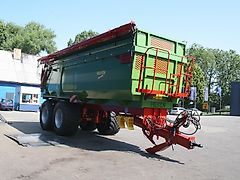 Hilken MKR7500 Tandem-Muldenkipper, Hardox-Boden,Premium-Ausführung, Häckselaufsätze 800mm