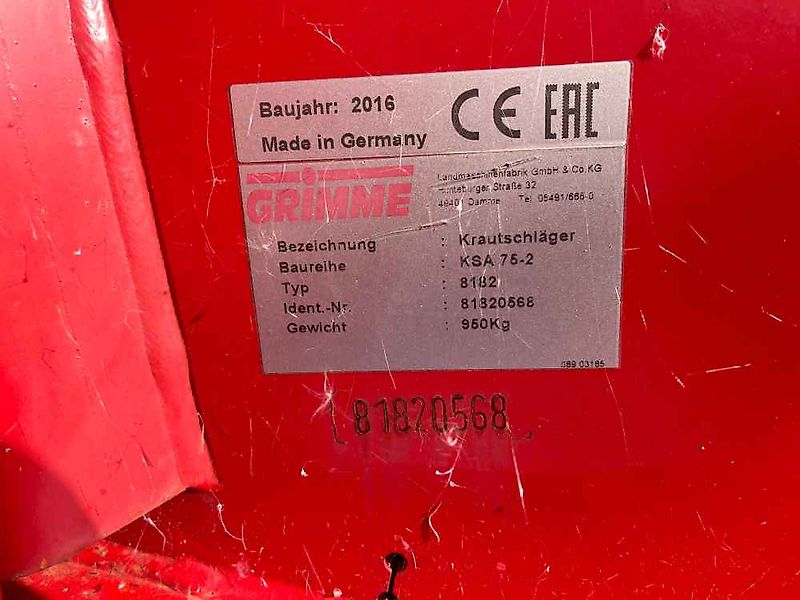 Grimme KSA 75-2