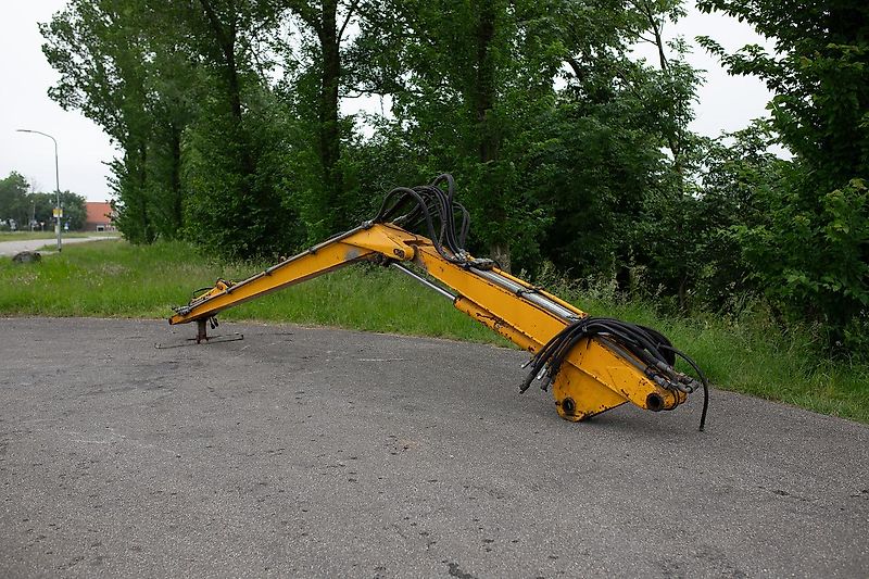 Herder maaikorfarm klepelarm kraanarm mecalac