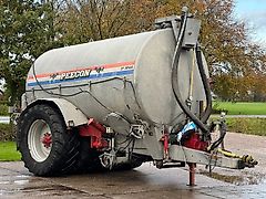 Peecon PWT 14500 14 m3 4 wielen Vacuumtank