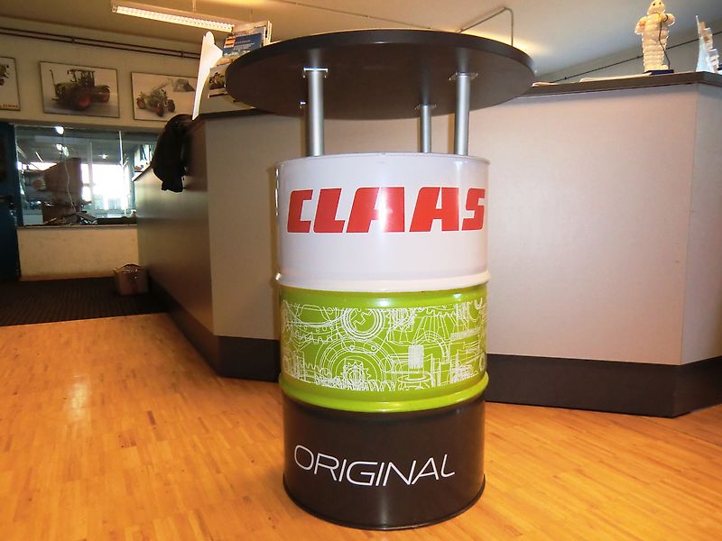 Claas Stehtisch im Oelfassdesign