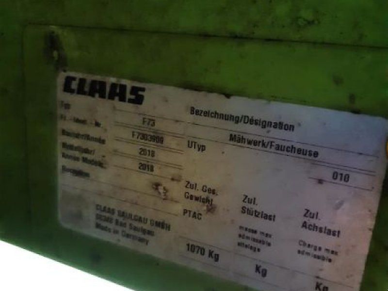 Claas MÄHWERK DISCO 1100 C + 3200 FC