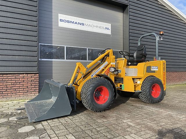 Knikmops KM250 minishovel / kniklader
