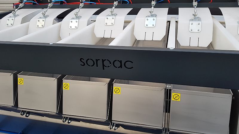 SORPAC MW925 Kombinationswaage - 9 Kanälen (Kartoffeln, Zwiebel)