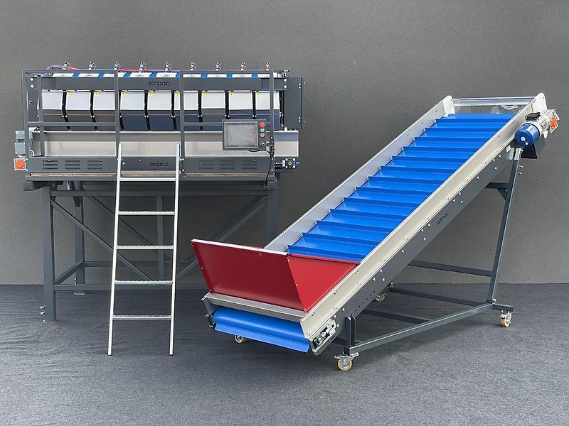 SORPAC MW925 Kombinationswaage - 9 Kanälen (Kartoffeln, Zwiebel)