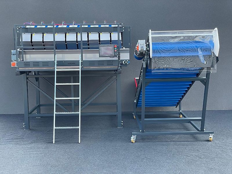 SORPAC MW925 Kombinationswaage - 9 Kanälen (Kartoffeln, Zwiebel)