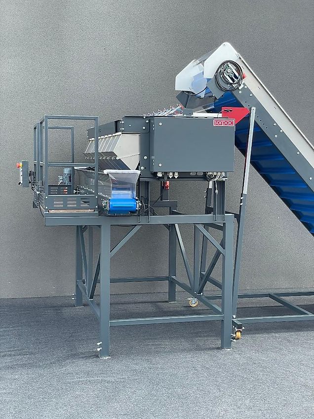 SORPAC MW925 Kombinationswaage - 9 Kanälen (Kartoffeln, Zwiebel)