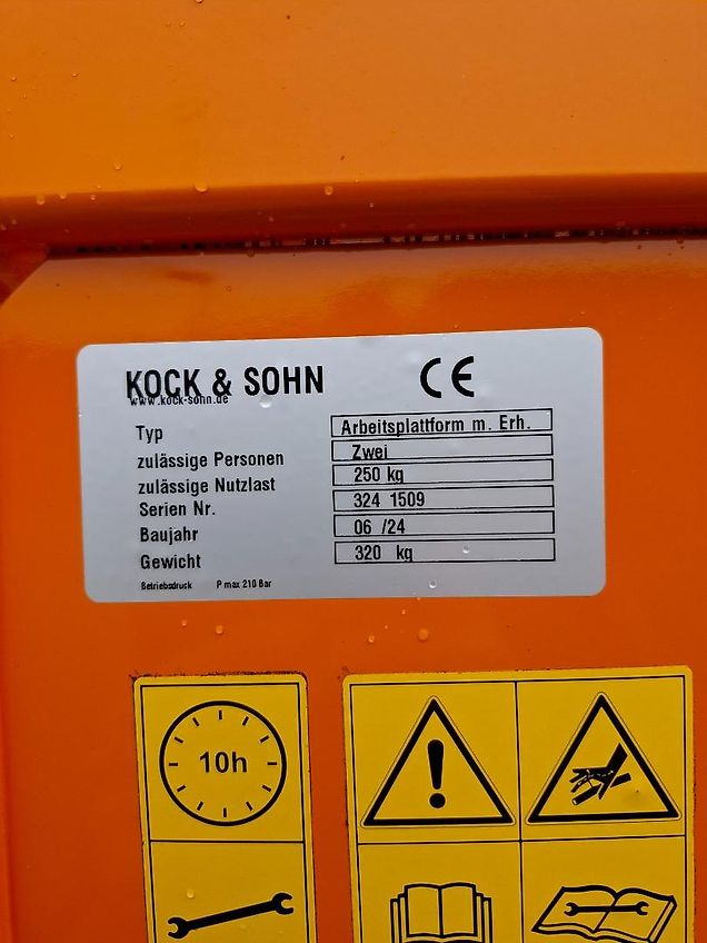 Kock & Sohn AP1 1300 Arbeitsbühne