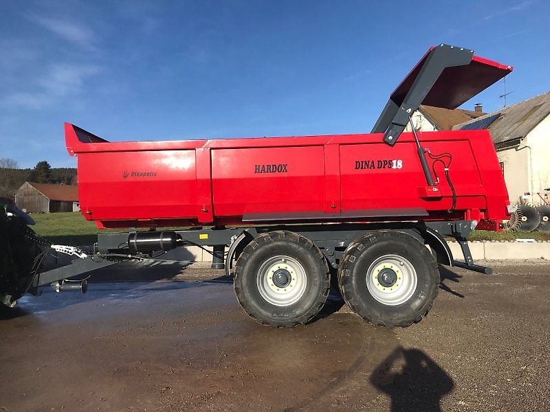 Dinapolis Bauschuttmulde Hardox 15,5m³ Muldenkipper