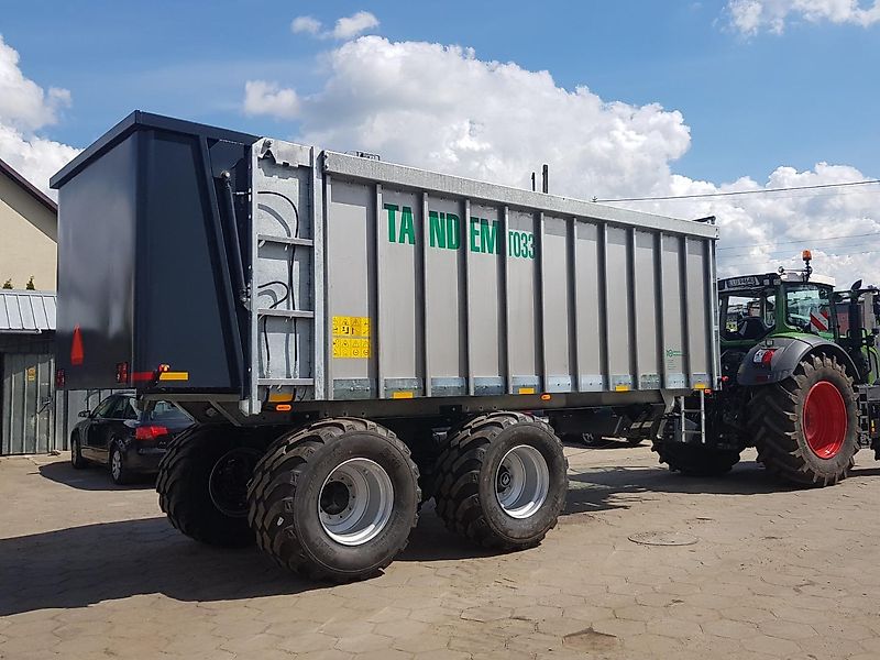 Auto-Agro Miststreuer / Manure spreader / Epandeur à fumier / Rimorchio spandiconcime / Разбрасыватель органических удобрений / Rozrzutnik obornika Tandem N268