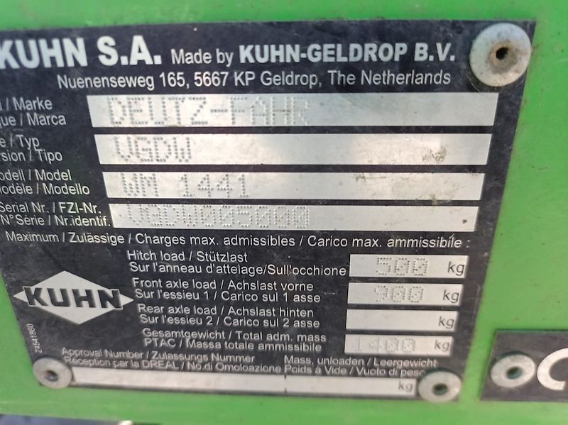 Kuhn Deutz Fahr WM 1431