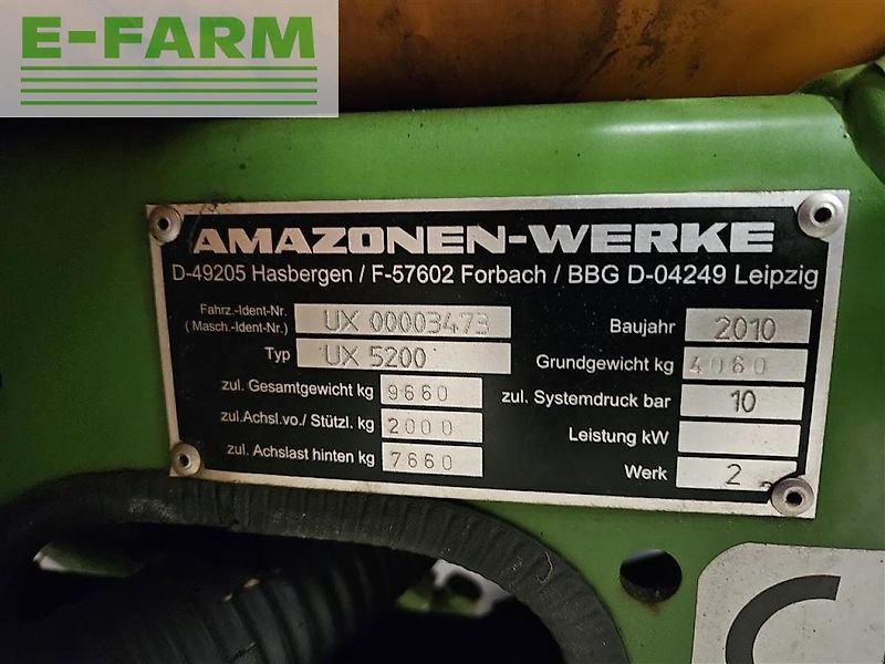 Amazone ux 5200 super