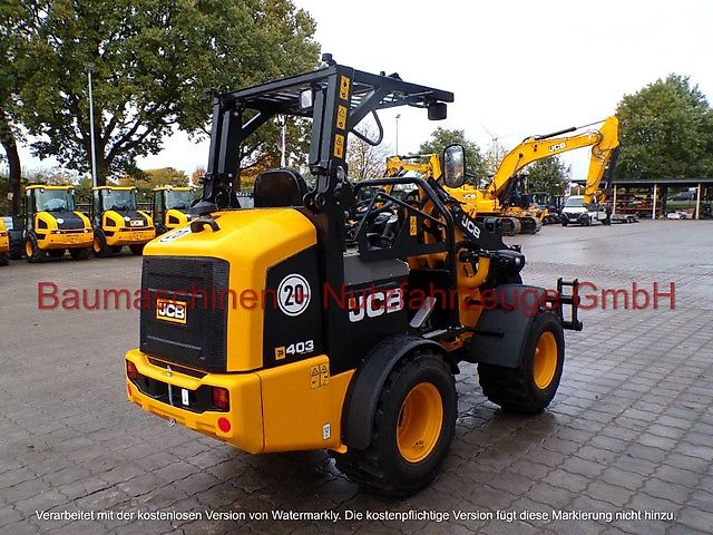JCB 403 Radlader 25PS Klappdach