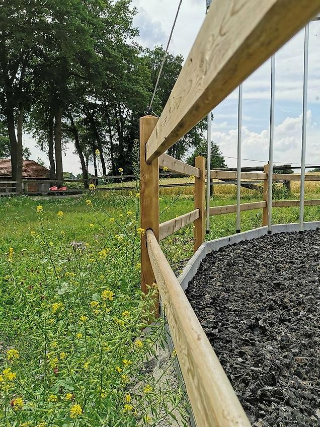Reitplatzzaun Weidezaun | Concept Holzzaun Lux-Quadrat pro Meter