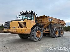 Dumper Volvo A40E 6 hjulsdriven med förhöjda lämmar