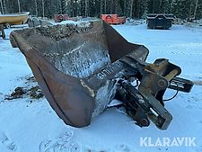 Hydraulisk planeringsskopa Serameko