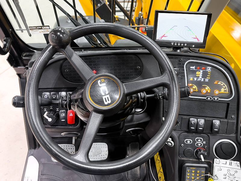 JCB 540-170 Sway 17 m lifting height, 4.000 kg capacity, Joystick, air conditioner, pallet forks, Sway, hydraulic fork positioner