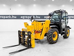 JCB 540-170 Sway telehandler, Joystick, air con, hydraulic shifting of the pallet forks