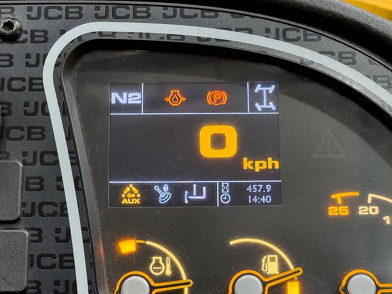 JCB 540-170 Sway 17 m lifting height, 4.000 kg capacity, Joystick, air conditioner, pallet forks, Sway, hydraulic fork positioner